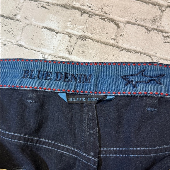 Paul & Shark mens 44x28 blue comfort stretch yachting denim blue jeans EUC - Picture 5 of 8